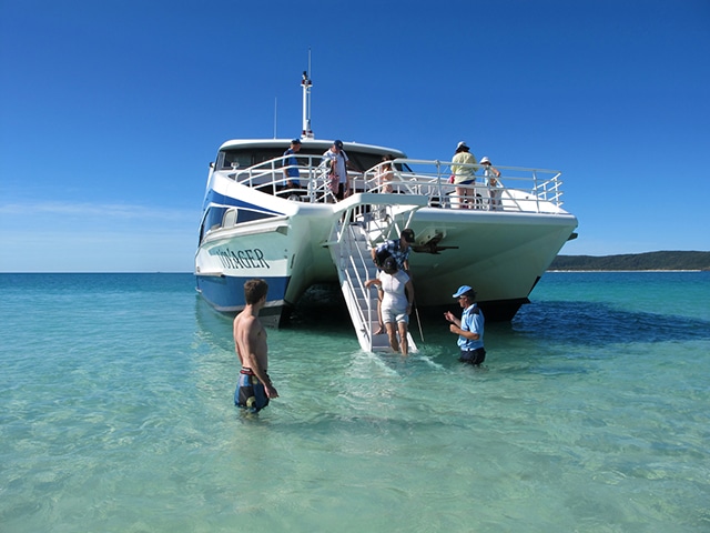 Whitsunday islands boot