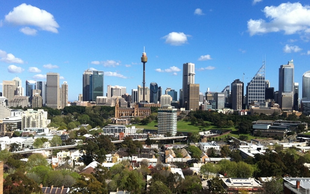 Sehenswuerdigkeiten in Sydney tower
