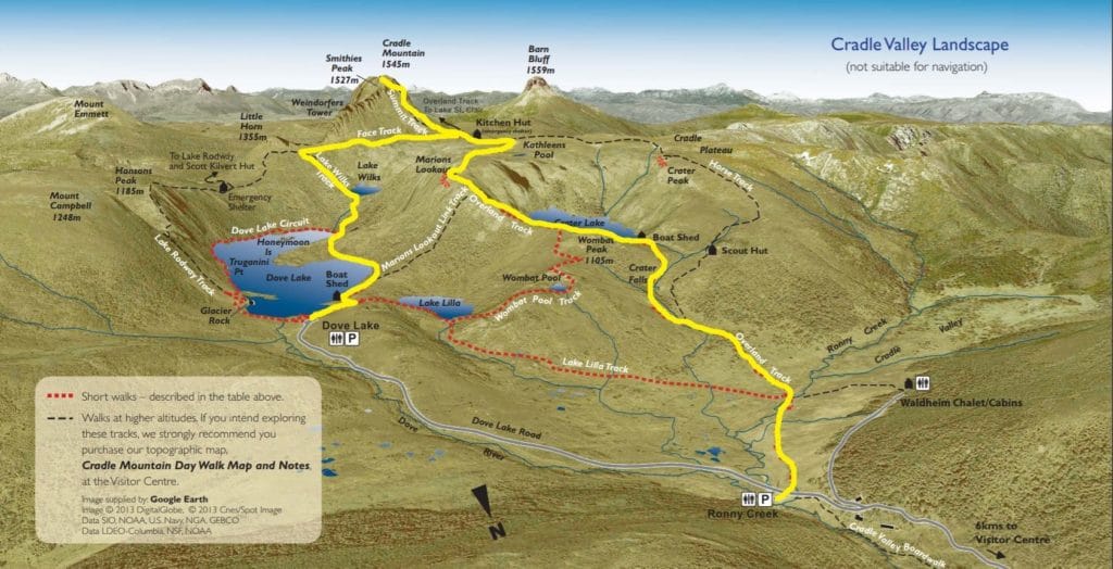 cradle mountain route 3