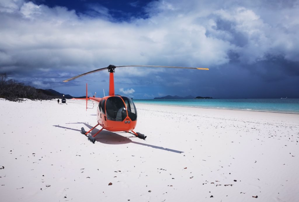 Whitsunday islands hubschrauber